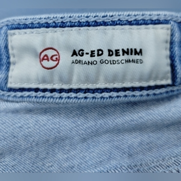 AG ADRIANO GOLDSCHMIED Women's 26x28 Jeans Legging Ankle Skinny USA DISTRESSED - Picture 9 of 10
